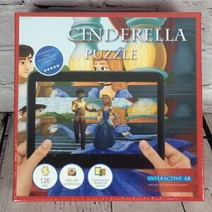 Cinderella Jigsaw Puzzle 3D Interactive 18x24 126 Pieces